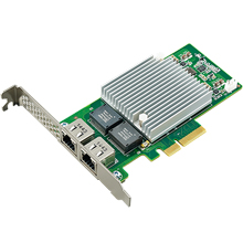 인텔 X550 탑재 2포트 기가비트 이더넷 PCIE 서버 어댑터